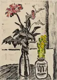 Auktion 329, Los 124 by Karl Schmidt-Rottluff, 1963, Tusche und Aquarell auf festem Velin, sold Nov 2013