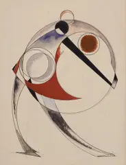 Alexander Rodtchenko, Auktion 329, Los 119, 1920-1922, Gouache, Tusche und Bleistift auf Karton