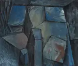 Johann Georg Müller, Auktion 329, Los 351, 1980-1986, Öl auf Karton