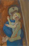 Johann Georg Müller, Auktion 329, Los 350, 1950er Jahre, Öl auf Karton