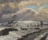 Otto Modersohn, Auktion 329, Los 83, 1936, Öl auf Leinwand