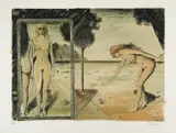 Paul Delvaux, Auktion 329, Los 28, 1972, Farblithographie auf Velin