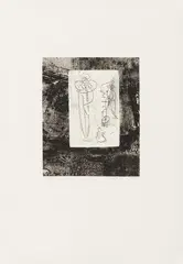Il pleut by Max Ernst, Radierung und Aquatinta auf Arches (Wasserzeichen), sold Nov 2014
