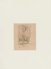 Bäume by Georg Baselitz, Radierung auf chamoisfarbenem China auf BFK RIVES FRANCE (Wasserzeichen) aufgewalzt, sold Nov 2014