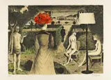 Paul Delvaux, Le jardin
