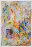 Bernard Schultze, Auktion 329, Los 908, 1996, Aquarell auf SCHOELLERHAMMER 4R-dick