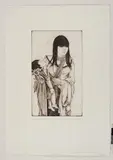 Christian Schad, Auktion 329, Los 587, 1974, Radierung auf BFK Rives