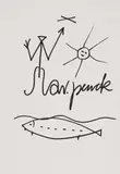 Auktion 329, Los 859 by A. R. Penck, Filzstift auf Papier, sold Nov 2013