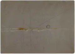 Auktion 329, Los 219 by Joseph Beuys, 1977, Hasenblut, Stempel, Bleistift auf Metallfolie (Druckplatte), sold Nov 2013