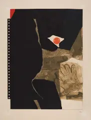 Auktion 329, Los 704 by Antoni Clavé, 1974, Farbige Aquatinta und Carborundum auf ARCHES FRANCE (Wasserzeichen), sold Nov 2013