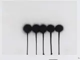 Auktion 329, Los 370 by Otto Piene, 1967, Mischtechnik (Feuergouache) auf Karton, sold Nov 2013