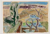Eduard Bargheer, Auktion 329, Los 655, Aquarell auf Bütten