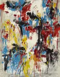 Arthur Köpcke, Auktion 329, Los 813, 1960, Öl auf Leinwand