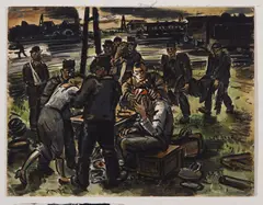 Frans Masereel, Auktion 329, Los 564, 1940, Aquarell auf Velin