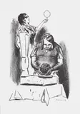 Auktion 329, Los 388 by Neo Rauch, 2009, Lithographie auf Velin, sold Nov 2013
