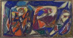 Auktion 329, Los 48 by Adolf Hölzel, Pastell auf Velin, sold Nov 2013