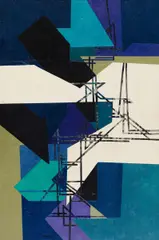 Gerhard Wind, Auktion 329, Los 477, 1959, Öl auf Leinwand