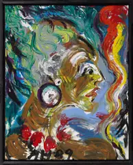 Auktion 329, Los 762 by Antonius Hoeckelmann, 1989, Acryl auf Leinwand, sold Nov 2013