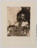 Emil Nolde, Auktion 329, Los 575, 1906, Radierung auf Büttenkarton