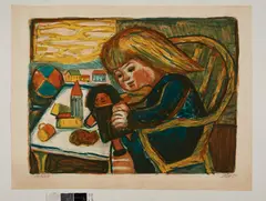 Auktion 329, Los 32 by Otto Dix, 1955, Farblithographie auf Kupferdruckkarton, sold Nov 2013