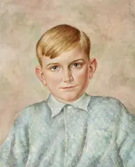 Christian Schad, Auktion 329, Los 122, 1951, Öl auf Gewebe auf Holz