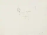Ohne Titel by Joseph Beuys, Bleistiftzeichnung auf leichtem Karton, sold Nov 2015