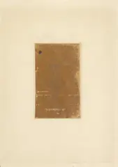 Ohne Titel by Joseph Beuys, Bleistiftzeichnung auf fettgetränktem Papier (Lieferschein) auf Velin, sold Nov 2015