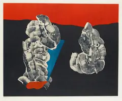 Fleurs coquillages by Max Ernst, Farbige Fotolithografie auf Arches, sold Nov 2015