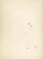 Man walking by Alberto Giacometti, Lithografie auf ARCHES (Wasserzeichen), sold Nov 2015