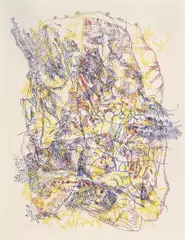 Graue Rosen by Bernard Schultze, Malerbuch mit zehn Radierungen, davon fünf in Farbe, sold Nov 2015