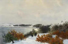 Auktion 368, Los 378 by Vilhelm Peder Jensen-Klint, Öl auf Leinwand, sold Jan 2016
