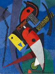 Tropenzauber by Max Ackermann, Öl auf Karton, sold Nov 2014