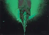 Otto Piene, Ohne Titel, Farbserigrafie auf Karton