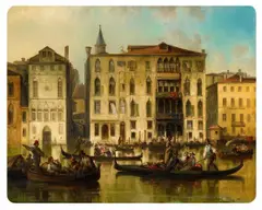 Canale Grande by Josef Püttner, Öl auf Leinwand, sold Nov 2014