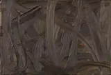 Vermalung (braun) by Gerhard Richter, 1972, Öl auf Leinwand, sold Nov 2014
