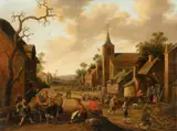 Joost Cornelisz Droochsloot, Dorfstraße