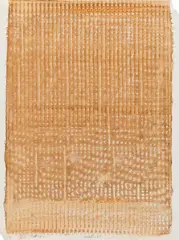 Ohne Titel by Heinz Mack, Mischtechnik (Frottage) auf Papier, sold Nov 2014