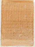 Heinz Mack, Ohne Titel, Mischtechnik (Frottage) auf Papier