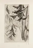 Heinrich Nauen, Die Judenbuche, Zehn Radierungen zum Text von Annette von Droste-Hülshoff