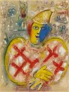 Marc Chagall, Aus: Le Cirque, Farblithografie auf Velin