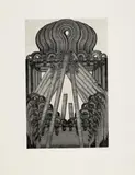 Johannes Gachnang, Die neue historische Architektur des Johannes Gachnang - Das byzantinische Buch, Kassette mit 14 Radierungen auf BFK RIVES (Wasserzeichen)