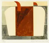 Alexander Camaro, Gesichtskreise, Mappe mit sieben Farblithografien zu Texten von Louis Aragon