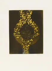 Rudolf Englert, Spiegelleiber, Mappe mit acht Radierungen, davon drei farbig, auf Velin