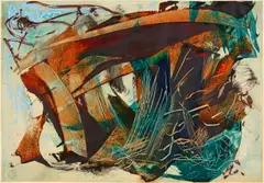 Theodor Werner, Nr. 146/1959, Mischtechnik auf SCHOELLER HAMMER