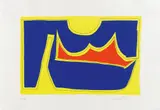 Richard Mortensen, Der fünfte Gesang, Kassette mit 25 Farbserigrafien zu Versen der Odyssee