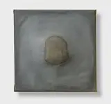 Gotthard Graubner, Kissenbild, Mischtechnik (Öl auf Schaumstoffkissen auf Leinwand, mit Perlon überspannt)