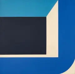 "S-MB 68" by Georg Karl Pfahler, Acryl auf Leinwand, sold Nov 2014