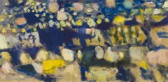 Sigrid Kopfermann, "Lichter 13", Öl auf Leinwand