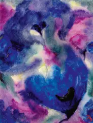 Herbert Beck, Ohne Titel, Mischtechnik auf Aquarellkarton