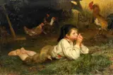 Felix Schlesinger, Die Rast im Hühnerstall